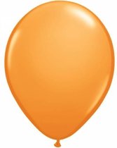 Qualatex Ballonnen Oranje 30 cm 100 stuks