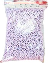 Boules en polystyrène - Perles en mousse - violet