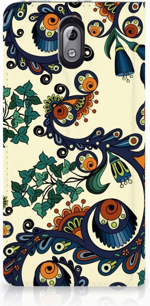 Telefoon Hoesje Nokia 3.1 (2018) Barok Flower