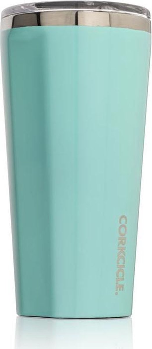 Thermosbeker corkcicle 470ml turquoise