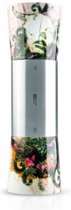 AdHoc Peper of Zoutmolen Duo - Accrylaat - RVS - Hoogte 20 cm - Transparant