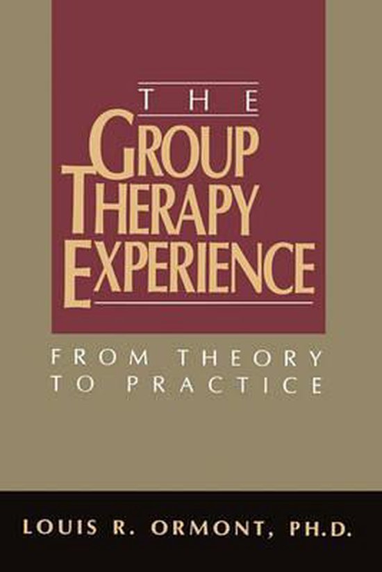 The Group Therapy Experience - cover