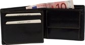 Castillo leren billfold 6 pasjes zwart BF8733