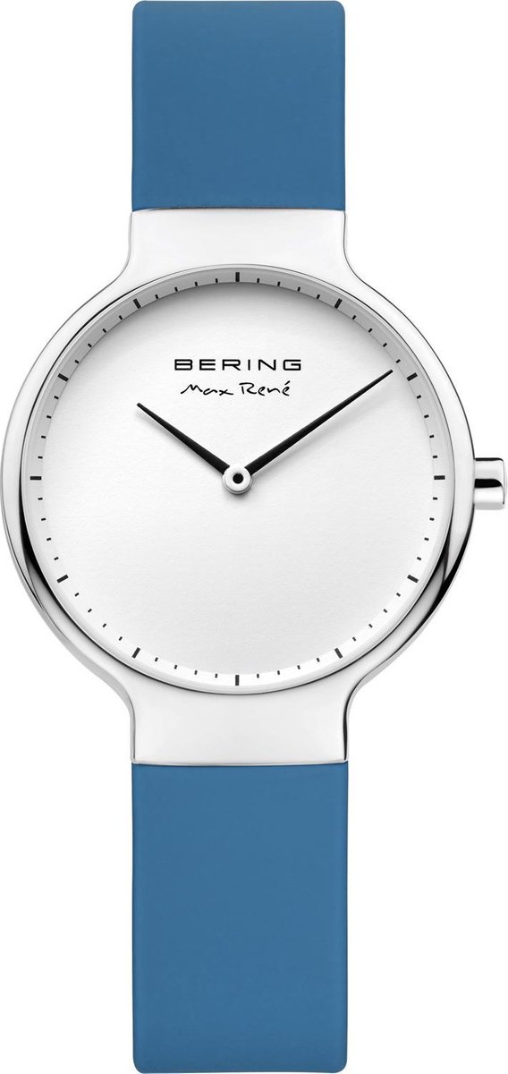 BERING - Max René - 15531-700 - Horloge - Silicone - Blauw - Ø 31 mm