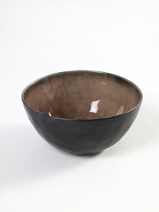 Bol Serax by Pascale Naessens - S - Ø20x9,5 cm - Marron