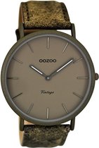 OOZOO Vintage Grijs horloge C8136 (44 mm)