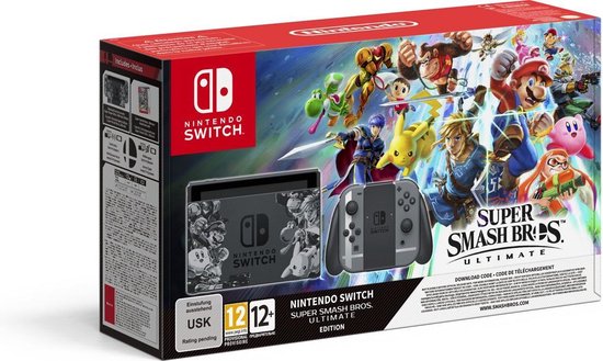 Nintendo Switch Console Super Smash Bros. Ultimate Bundel | bol.com