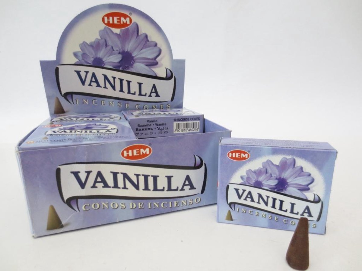 Wierook kegels HEM vanilla