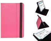 Hoes voor de Lenovo Miix 10 , Multi-stand Case, Hot Pink, merk i12Cover