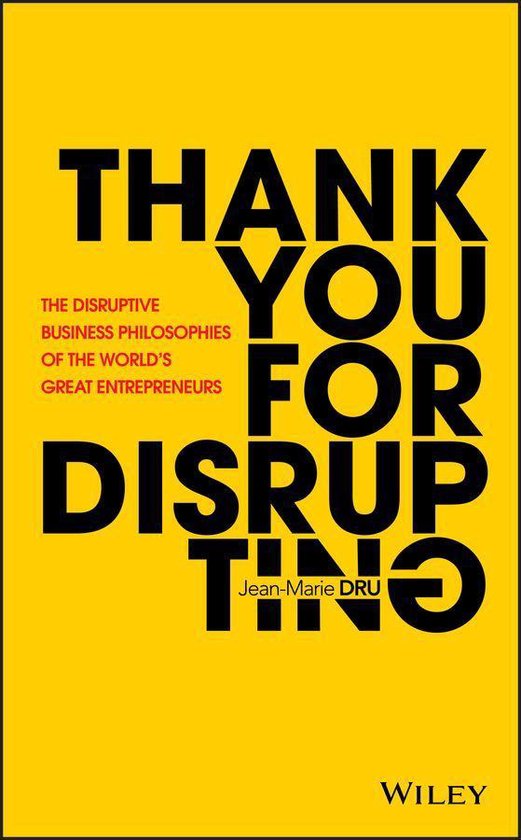 Thank You For Disrupting - cover