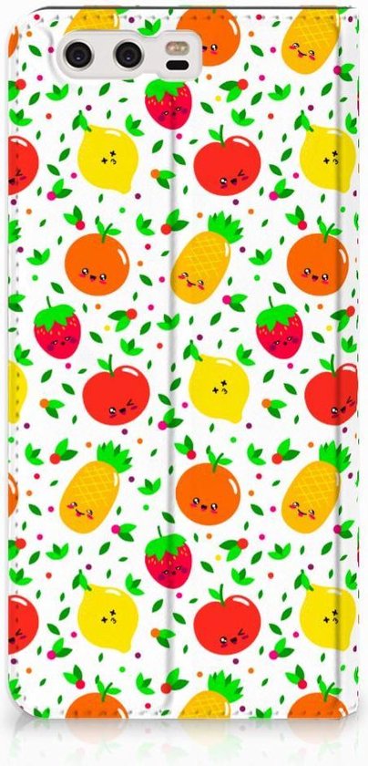 Coque Standcase Huawei P10 Plus Design Fruits