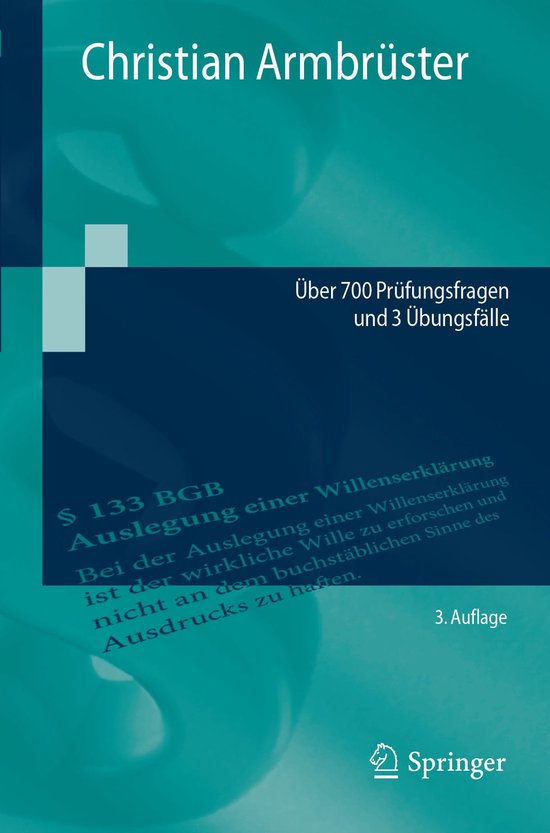 Social Science and Law (German Language) - Examinatorium BGB ... - cover