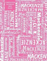 MacKenzie Composition Notebook Wide Ruled