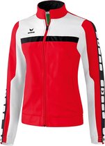 Erima 5-Cubes Trainingsvest Dames - Rood / Wit / Zwart | Maat: 34