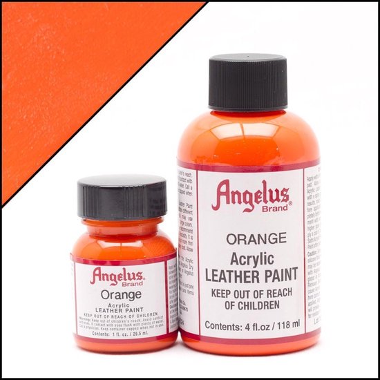 Teinture pour cuir Angelus Orange 118ml / 4oz | bol.com