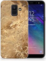 Geschikt voor Samsung Galaxy A6 (2018) TPU Hoesje Design Marmer