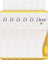 Dove Nourishing Care - 6 x 200 ml - Douche Olie