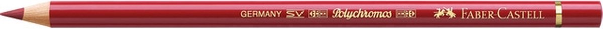 Kleurpotlood Faber Castell Polychromos 217 cadmium rood middel doos met 6 stuks