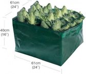 Groeizak voor groente hoog - 61 x 61 x 40 cm