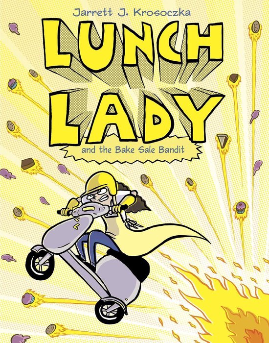 Lunch Lady 5 - Lunch Lady and the Bake Sale Bandit - cover