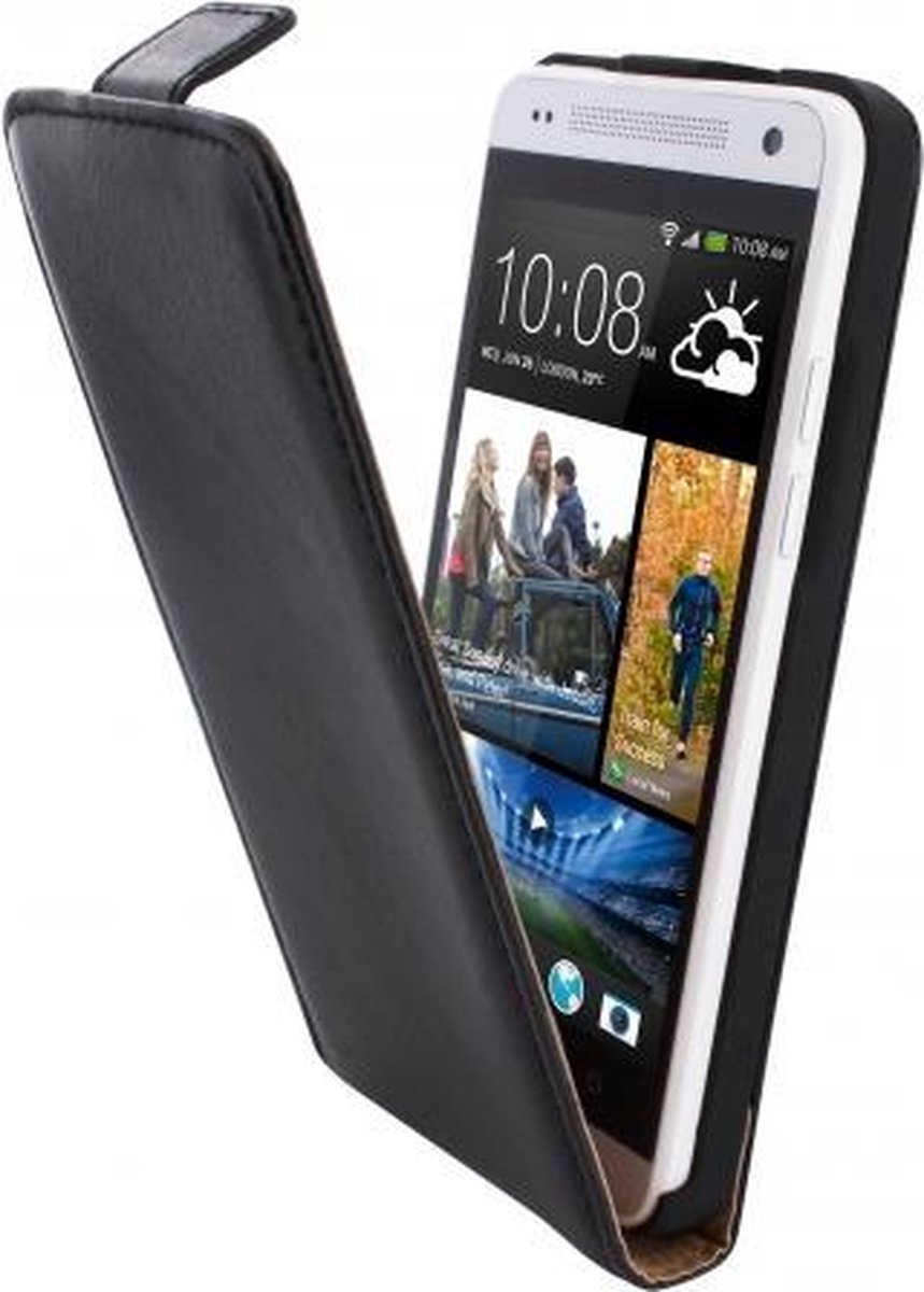 Mobiparts Classic Flip Case HTC One Mini Black