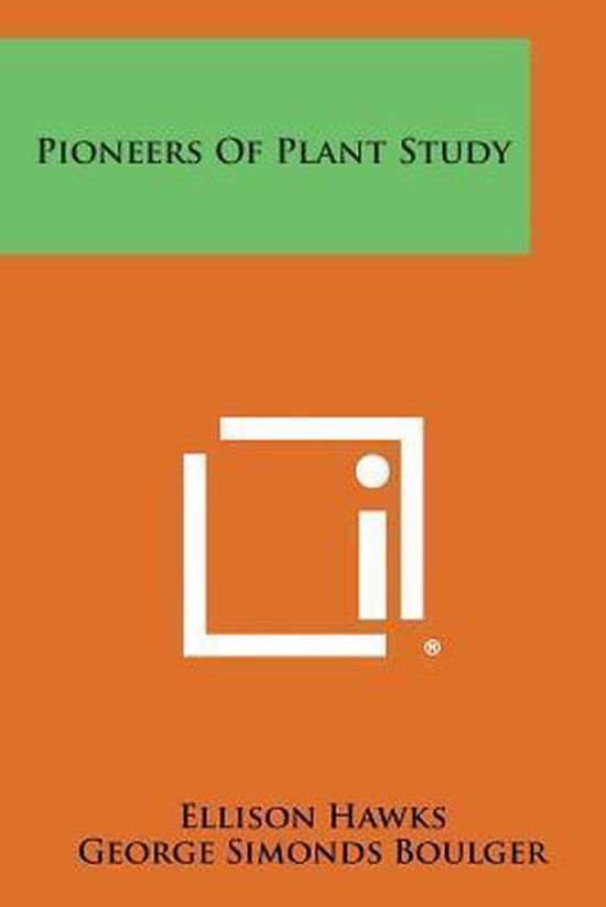 Pioneers of Plant Study - cover