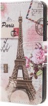 Book Case Cover Huawei Y6 2017 - Tour Eiffel