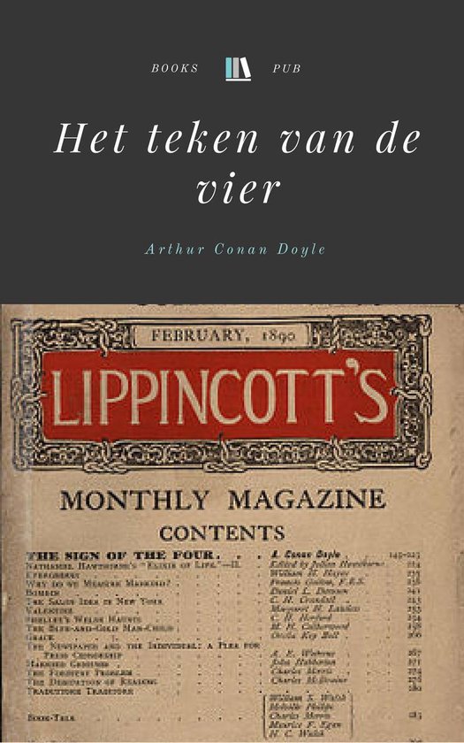 Het teken van de vier - cover