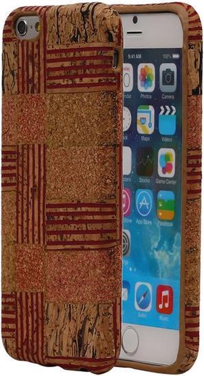 Kurk Design TPU Cover Case voor Apple iPhone 6/6S Hoesje Model D