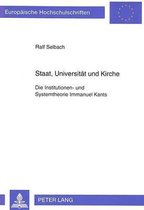 Staat, Universitaet Und Kirche