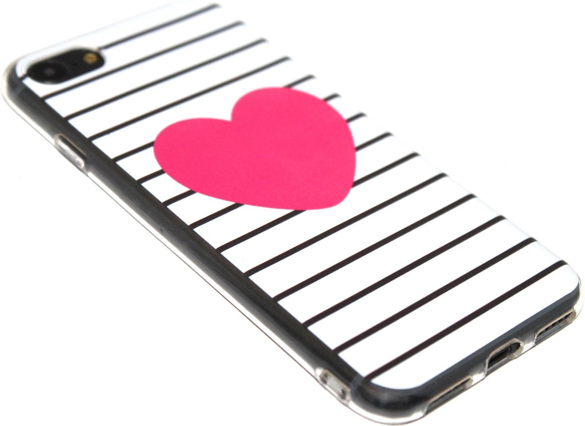 Hartjes hoesje Geschikt voor iPhone SE (2022/ 2020)/ 8/ 7
