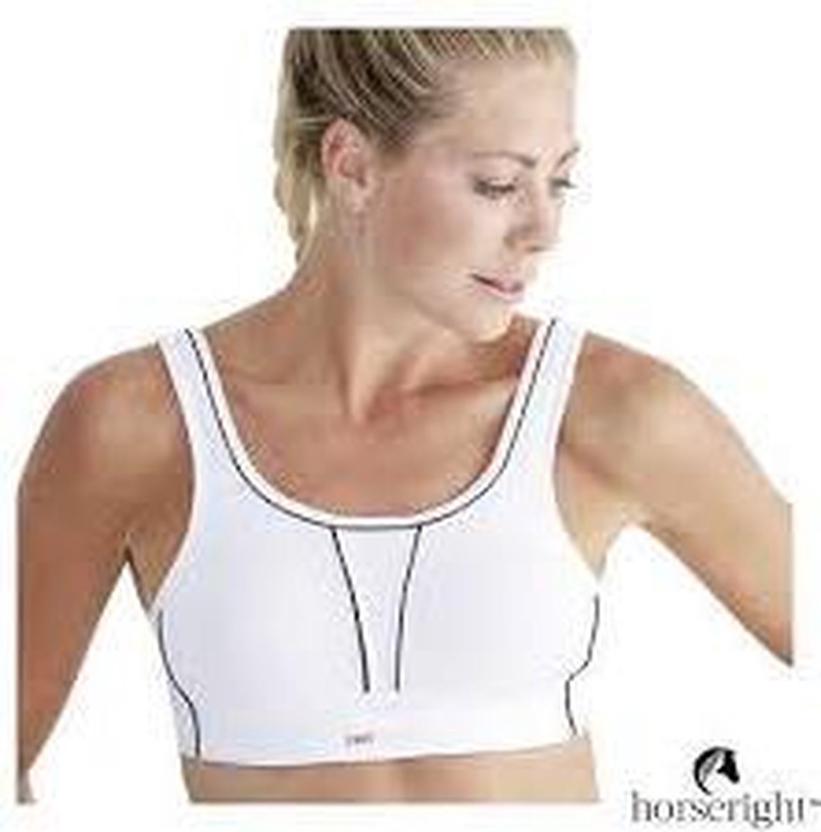 sport bh dames -De beste sportbeha - wit - 85F