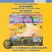 Schubert: Symphony No. 5 in B flat major; Dvorák: Serenade for Strings in E major