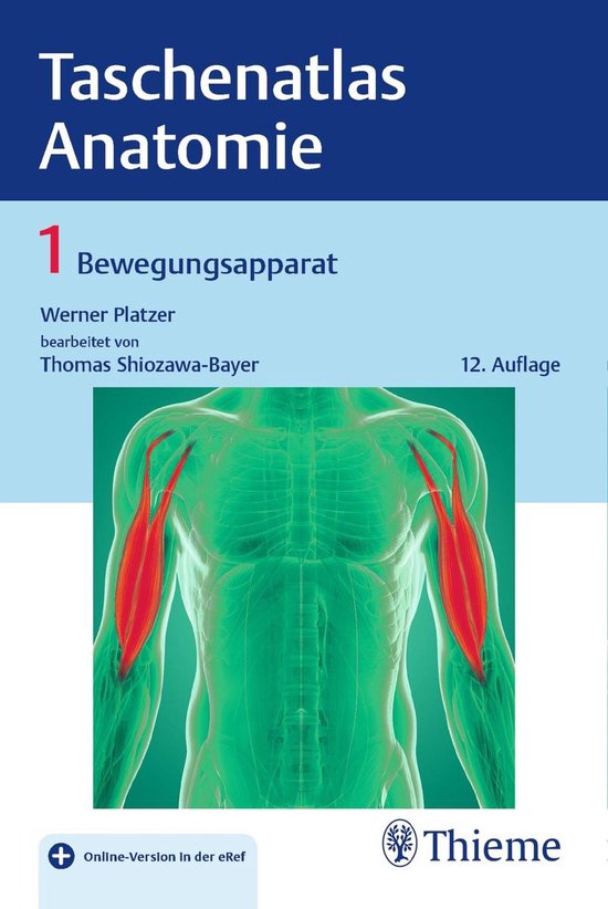Taschenatlas Anatomie, Band 1: Bewegungsapparat - cover
