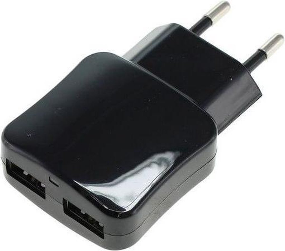 bol.com | Apple iPad Air oplader 2.1A - dubbele USB aansluiting - kleur  zwart