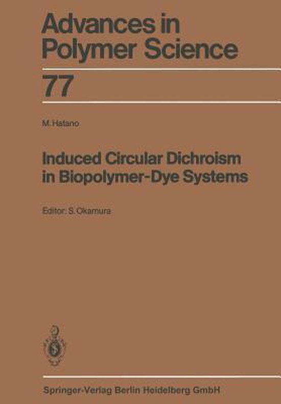 Induced Circular Dichroism in Biopolymer-dye Systems - cover