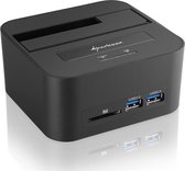 Sharkoon QuickPort XT HC PRO USB 3.0 (3.1 Gen 1) Type-B Zwart