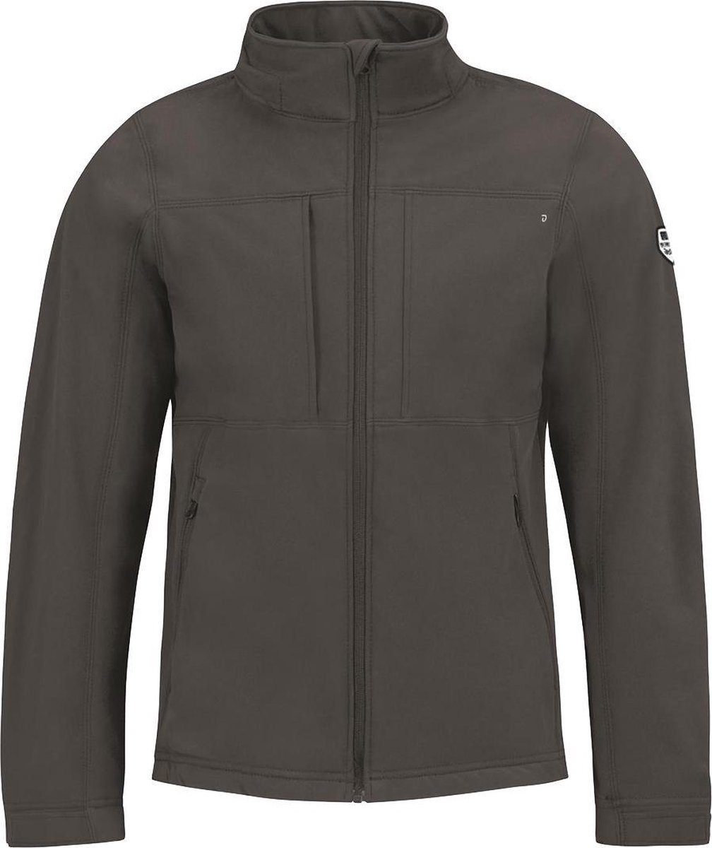 Breeze .. Jacket Soft Shell Moon Gray - Maat L - Off Side - incl. Gratis rugzak