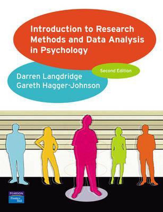 Introduction To Research Methods And Data Analysis In Psycho - cover