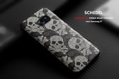 Design 3D Softcase Hoesje - Samsung Galaxy S7 - Schedel