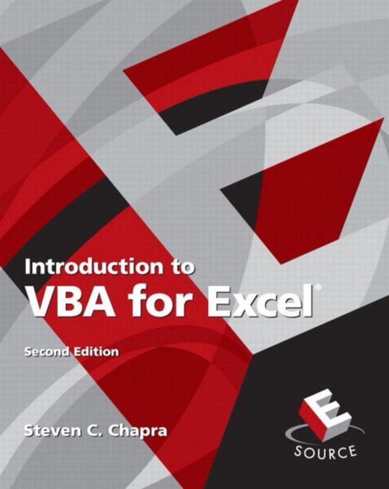 Introduction To Vba For Excel - cover