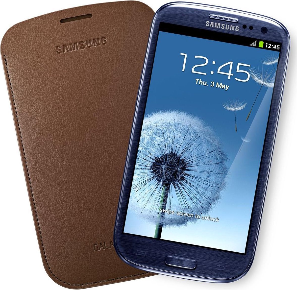Samsung Pouch voor de Samsung Galaxy S3 - Donkerbruin