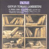 Roberto Cascio Fortuna Ensemble - Lambertini: Il Primo Libro De Madri (CD)