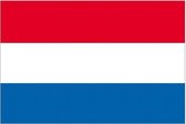 Vlag Nederland 90 x 150 cm feestartikelen - Nederland/Holland landen thema supporter/fan decoratie artikelen