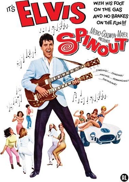 Cover van de film 'Spinout'