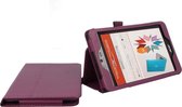 Acer Iconia One 7 B1-750 Leather Stand Case Paars Purple