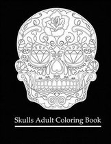 Skulls Adult Coloring Book