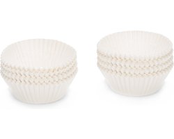 Patisse Cupcakevormpjes Wit ø 6.5 cm - 200 stuks