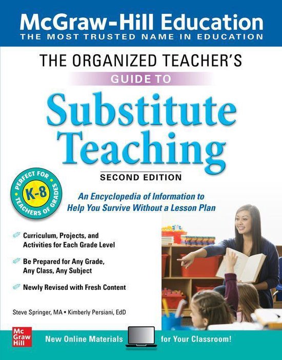 The Organized Teacher's Guide to Substitute Teaching, Grades ... - cover