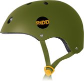 RiDD - Skull - Helmet - Helm - Valhelm - Skateboard - Skate - Skeelers - Leger Groen